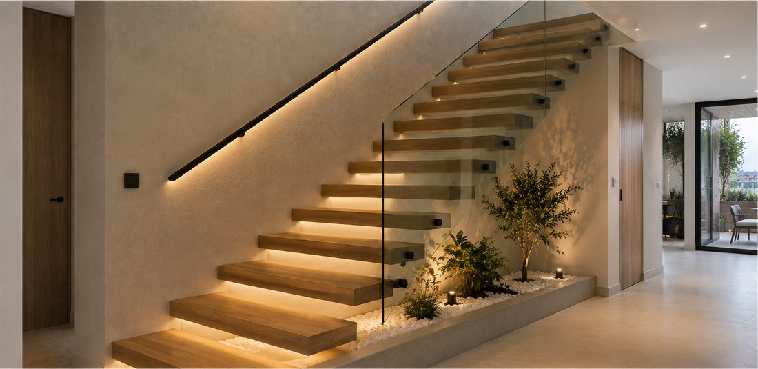 Escalera volada · Madrid